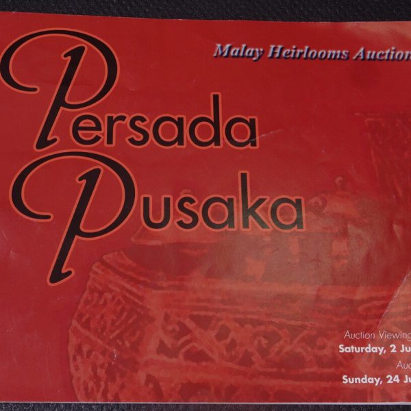 Persada Pusaka - Malay Heirloom Auction