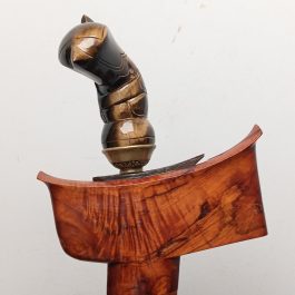 Keris Melayu Terengganu Lurus Ulu Tiger Eye 0326