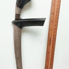 Sewah Aceh Knife Ulu Tandok Perak 0626