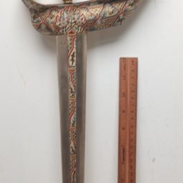 Keris Jawa Lurus Sungging Painted 0726