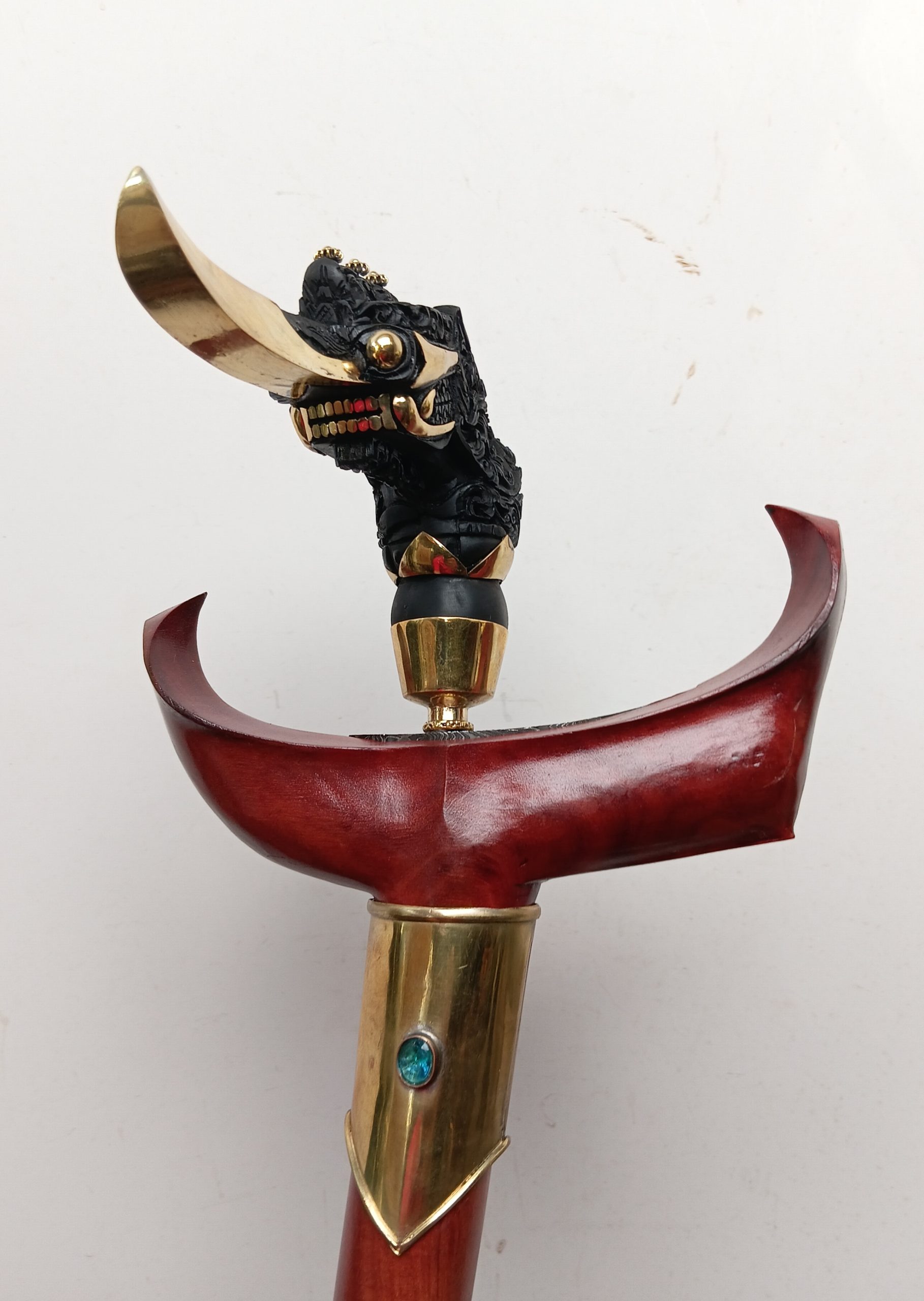 keris tajong bangsa agong bulu ayam