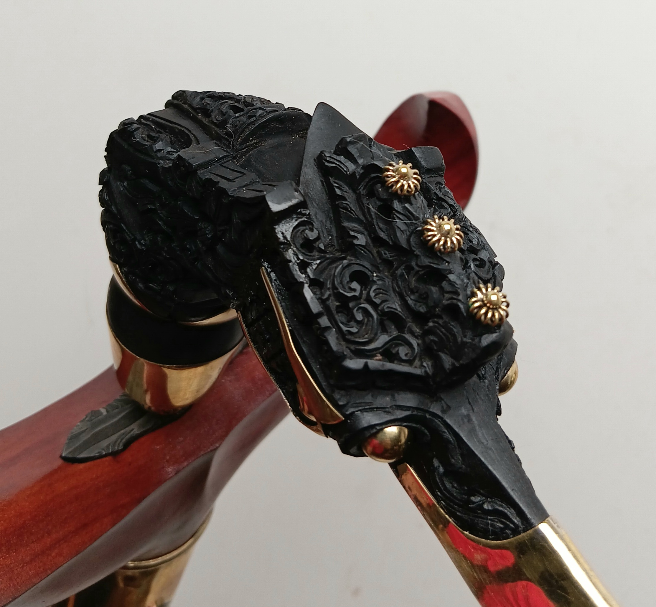 Kingfisher Keris Tajong Bangsa Agong Bulu Ayam 0726 - Image 6