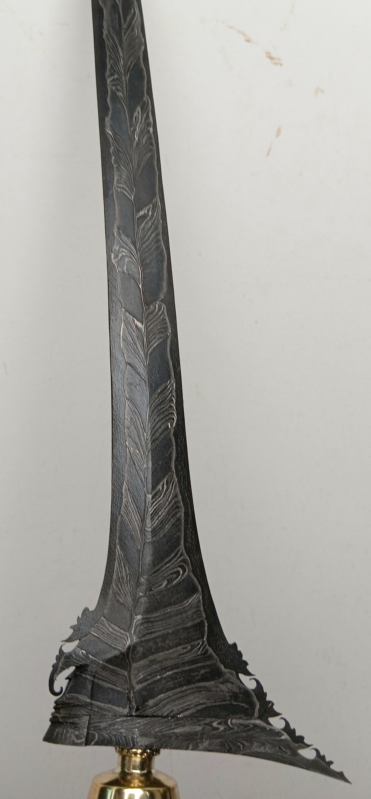 Kingfisher Keris Tajong Bangsa Agong Bulu Ayam 0726 - Image 10