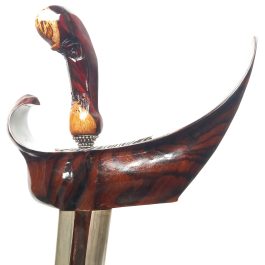 Keris Jawa Lurus Daun Kelapa Coconut Leaf