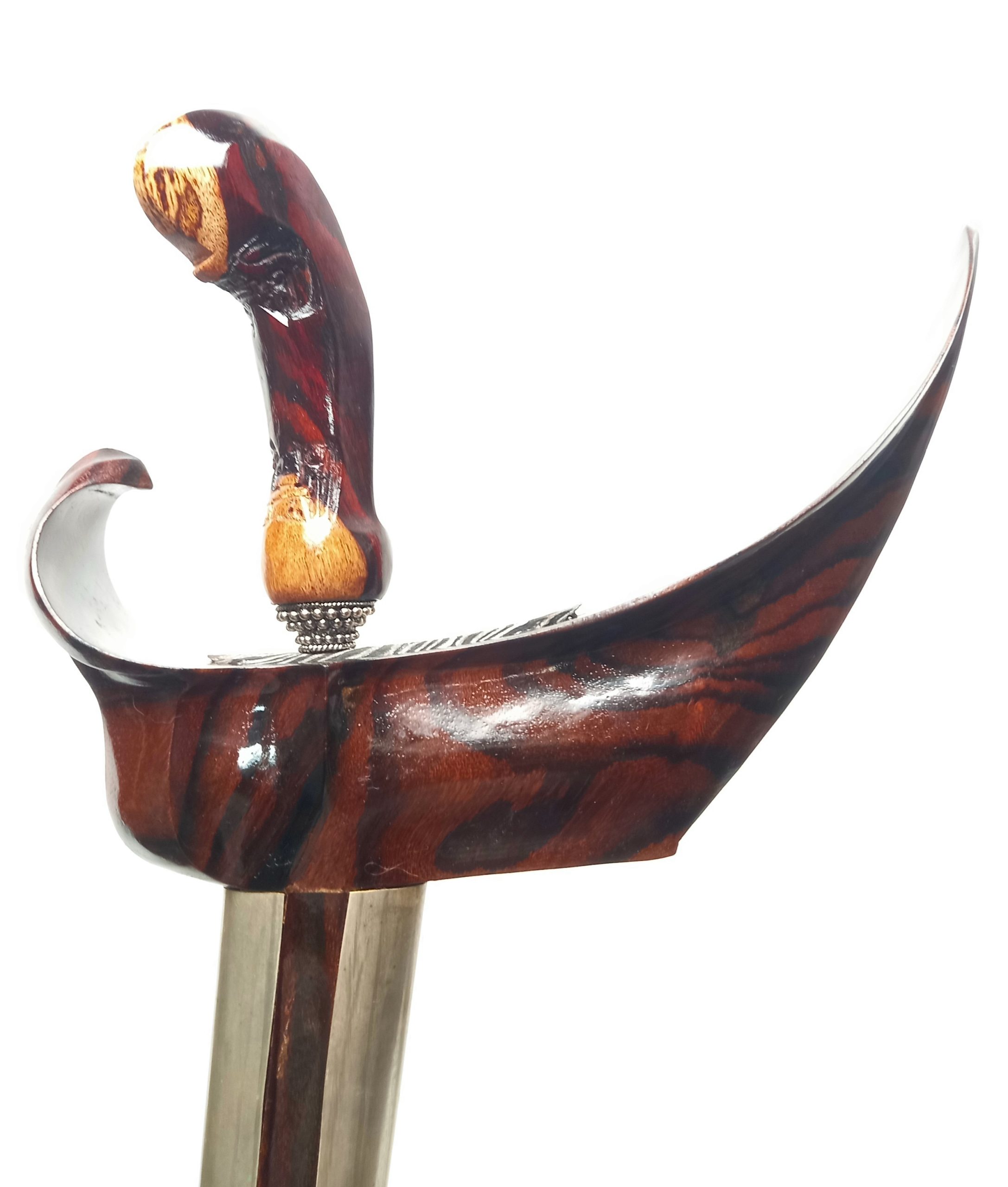 Keris Jawa Lurus Daun Kelapa Coconut leaf