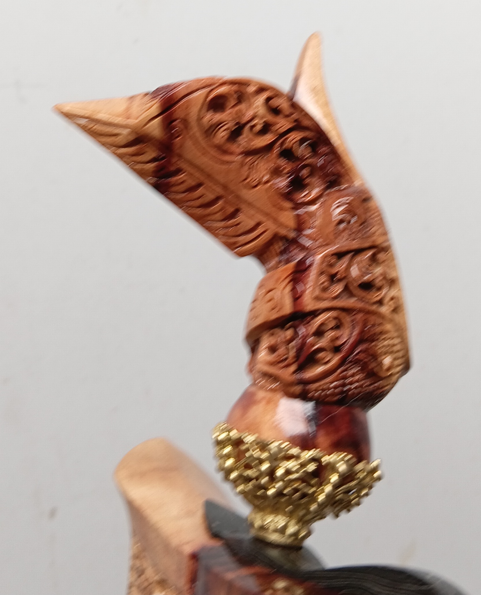 Keris Melayu Terengganu Luk 7 Dwi Warna - Image 3