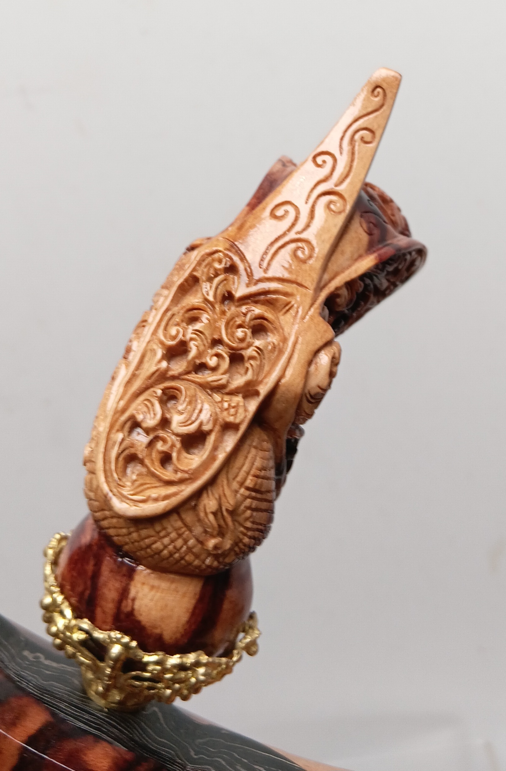 Keris Melayu Terengganu Luk 7 Dwi Warna - Image 5