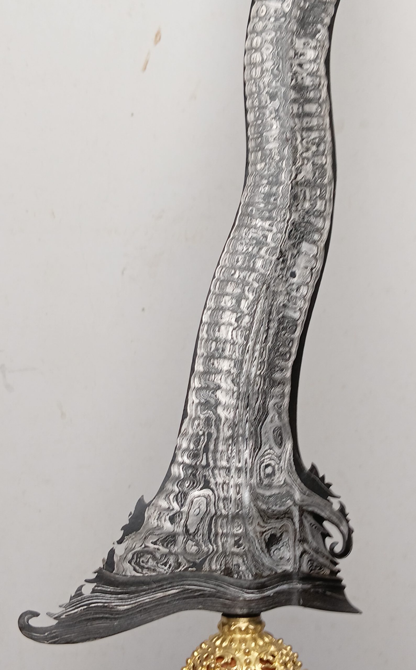 Keris Melayu Terengganu Luk 7 Dwi Warna - Image 8