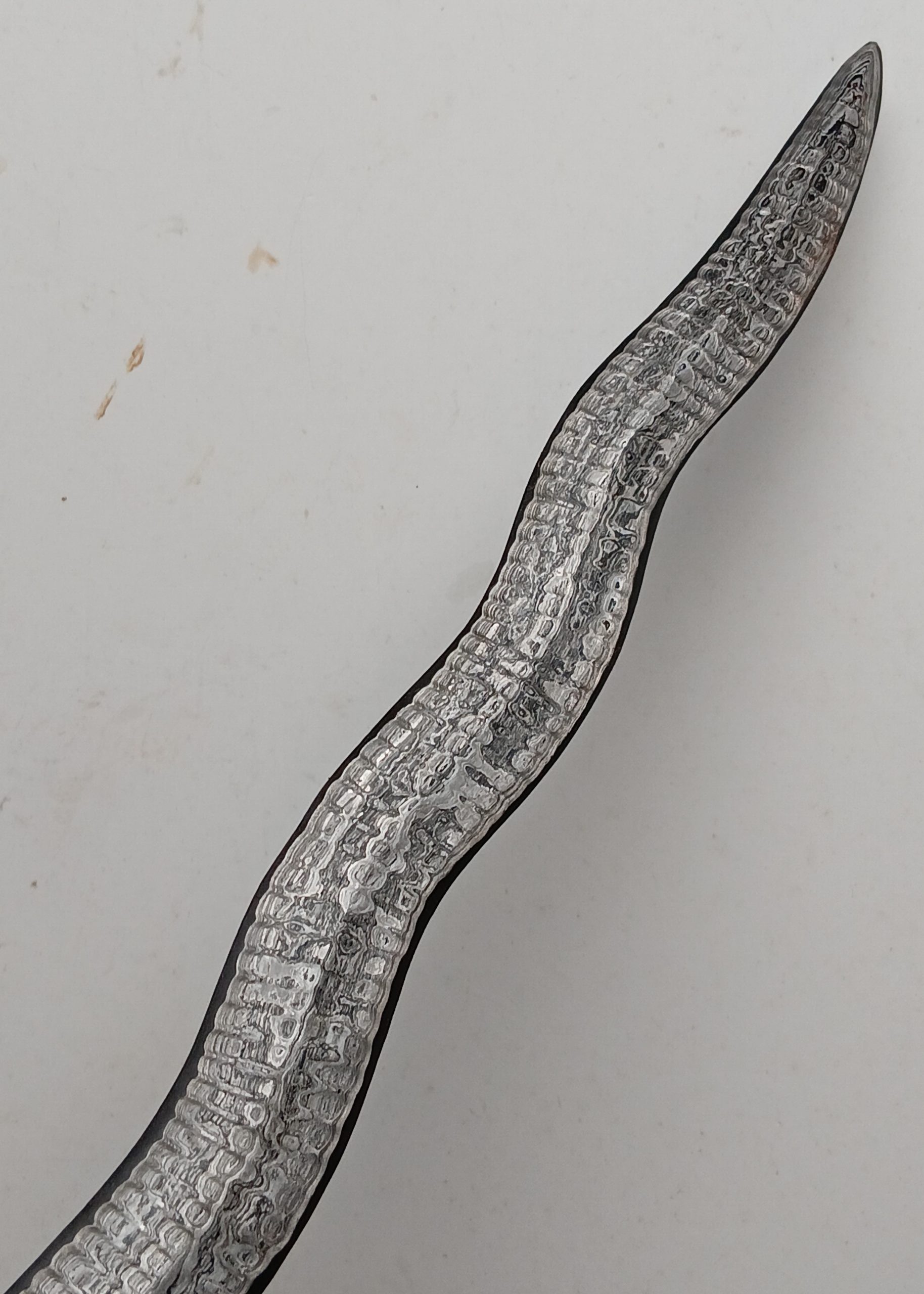 Keris Melayu Terengganu Luk 7 Dwi Warna - Image 10