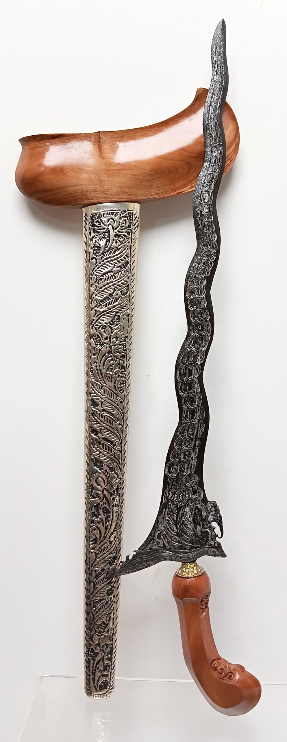 Keris Jawa Luk 11 Naga Mangglar Winged Elephant - Image 3
