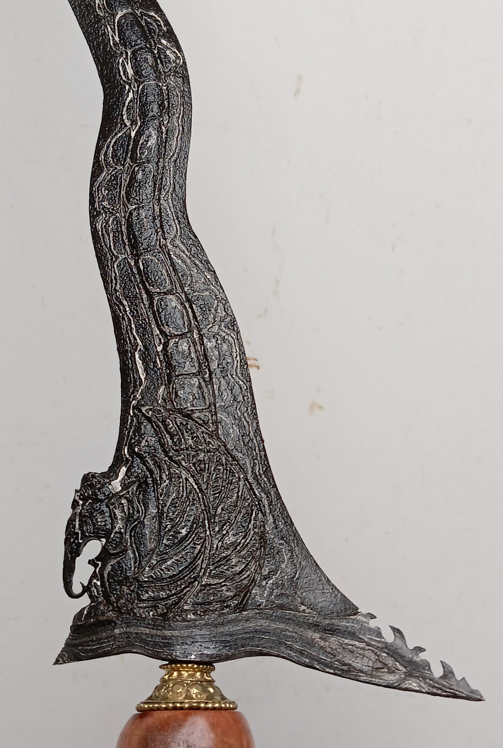 Keris Jawa Luk 11 Naga Mangglar Winged Elephant - Image 8