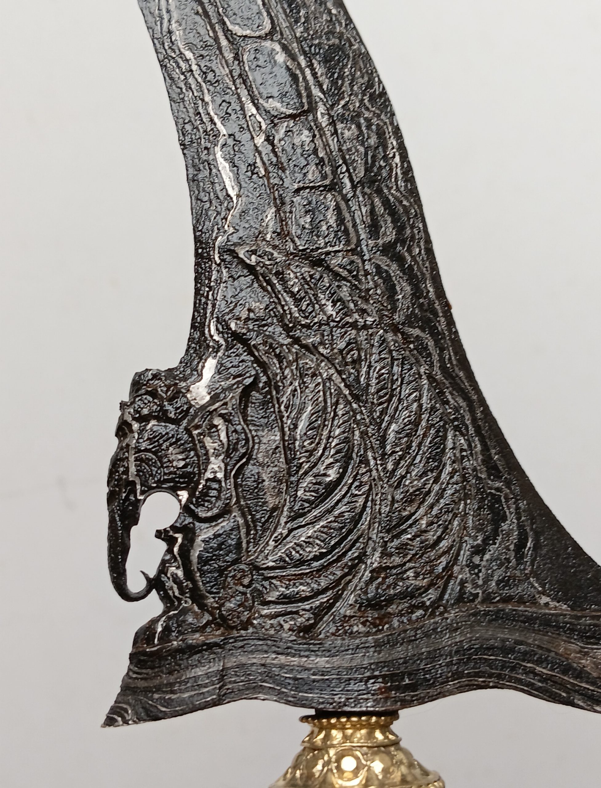 Keris Jawa Luk 11 Naga Mangglar Winged Elephant - Image 9