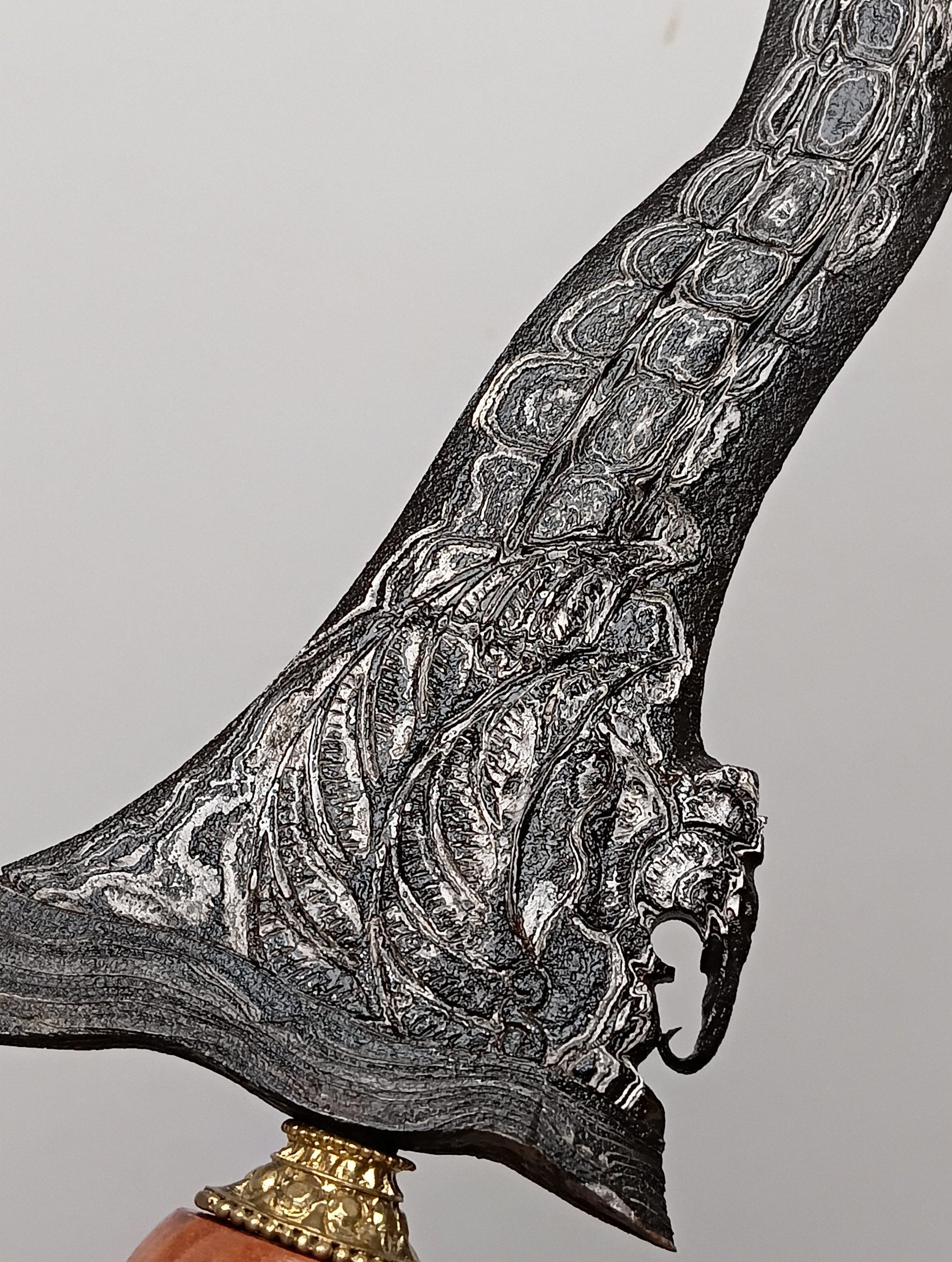 Keris Jawa Luk 11 Naga Mangglar Winged Elephant - Image 10