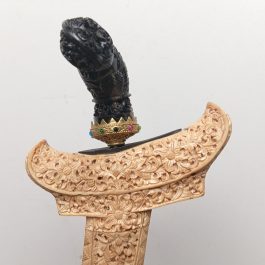 Keris Minang Kabau Luk 3 Uler Lulut Snakeskin
