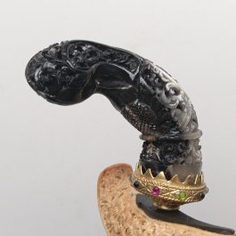 Keris Minang Kabau Luk 3 Uler Lulut Snakeskin