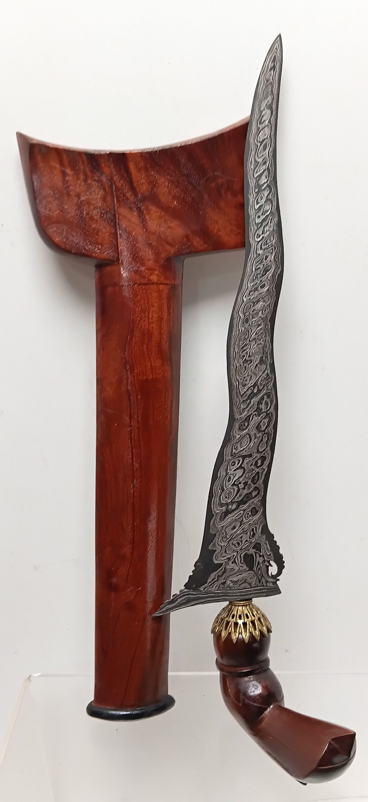 Keris Selip Melayu Luk 5 Dwi Warna - Image 5