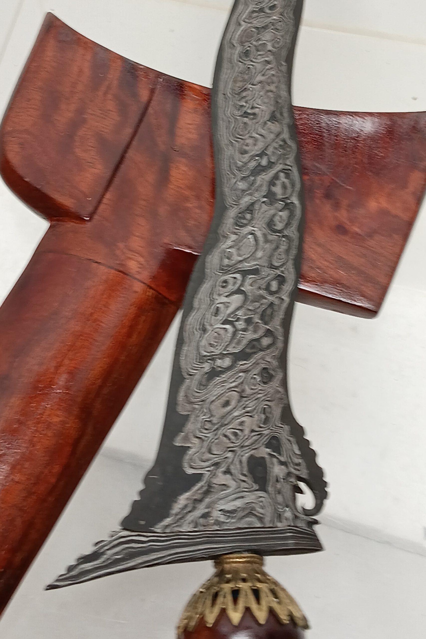 Keris Selip Melayu Luk 5 Dwi Warna - Image 6