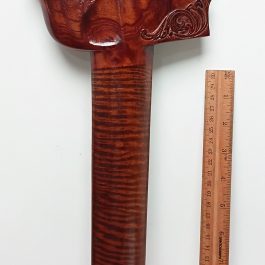 Keris Melayu Lurus Sepokal Dwi Warna