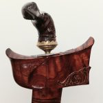 Keris Melayu Lurus Sepokal Dwi Warna keris melayu Terengganu sepokal dwi warna