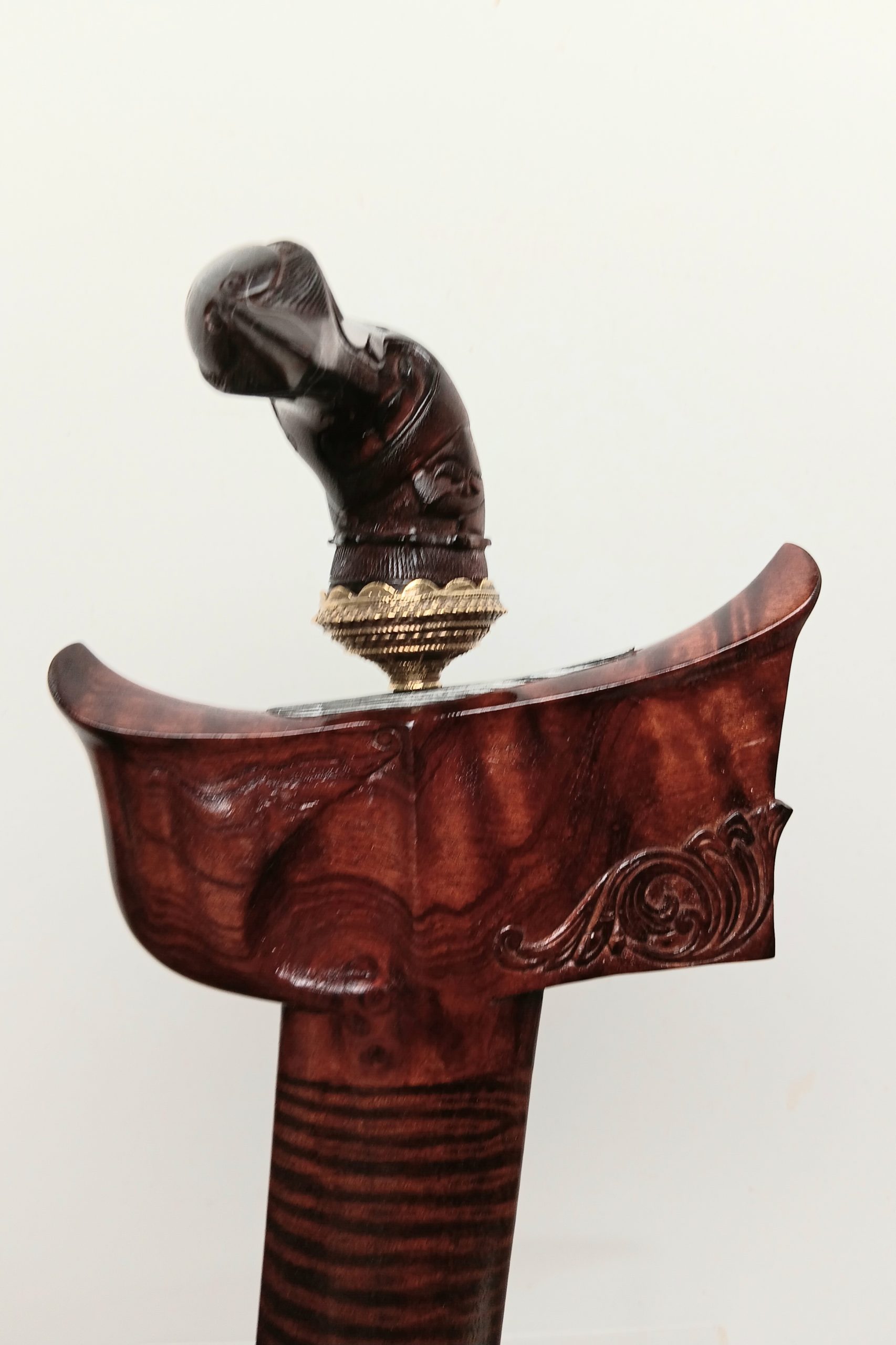 keris melayu Terengganu sepokal dwi warna