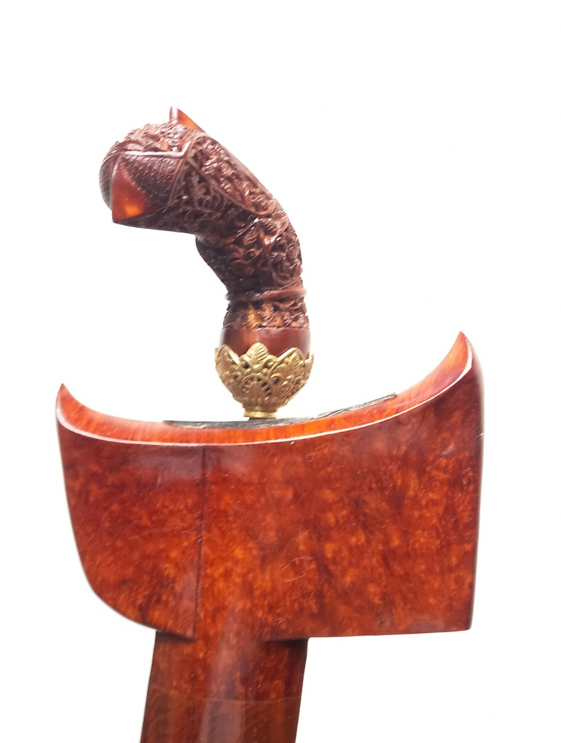 Keris Melayu Bugis Luk 3 Tri Warna