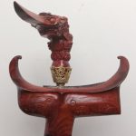 Keris Coteng Lurus Pandai Saras Pamor Kurisi