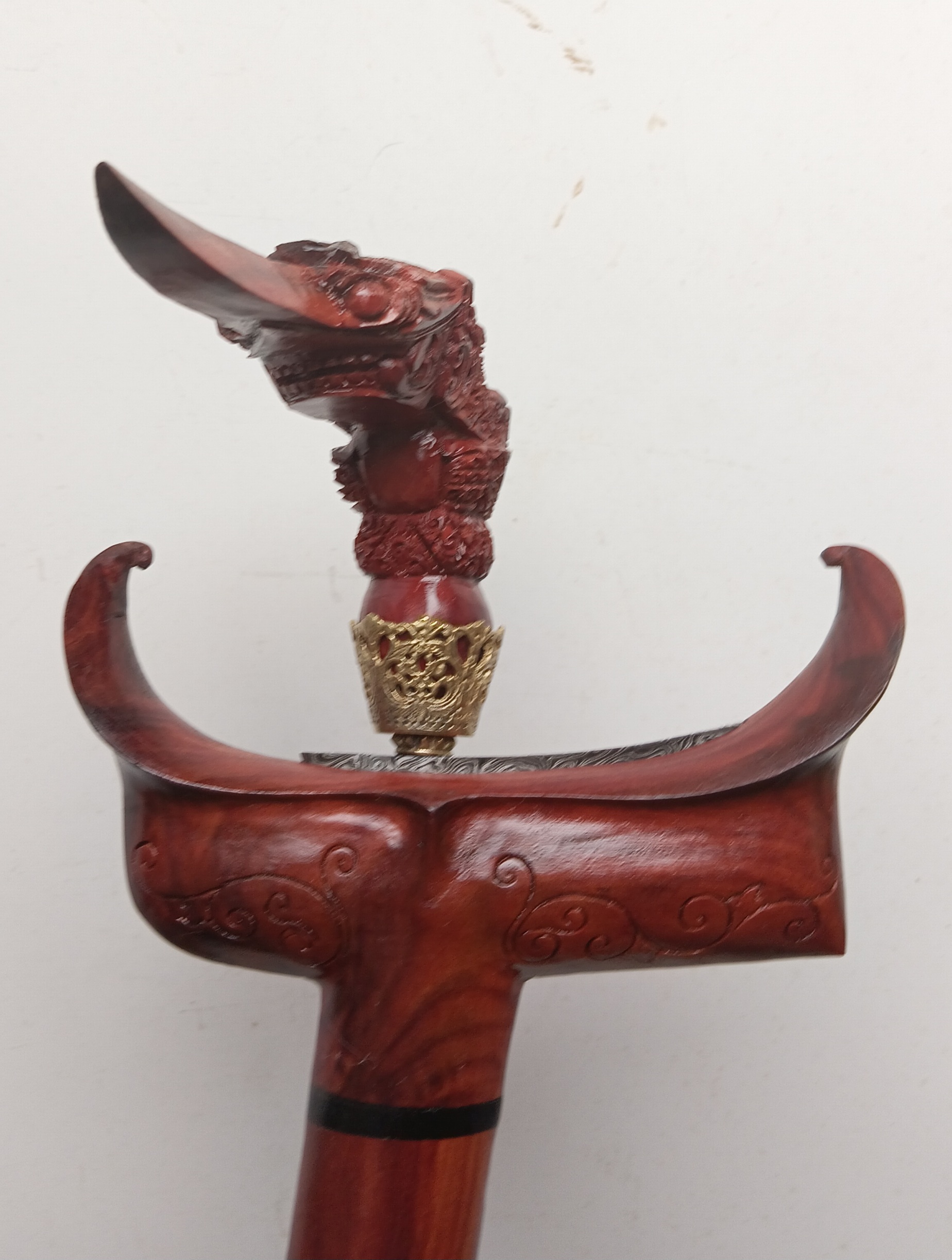 Keris Coteng Lurus Pandai Saras Pamor Kurisi