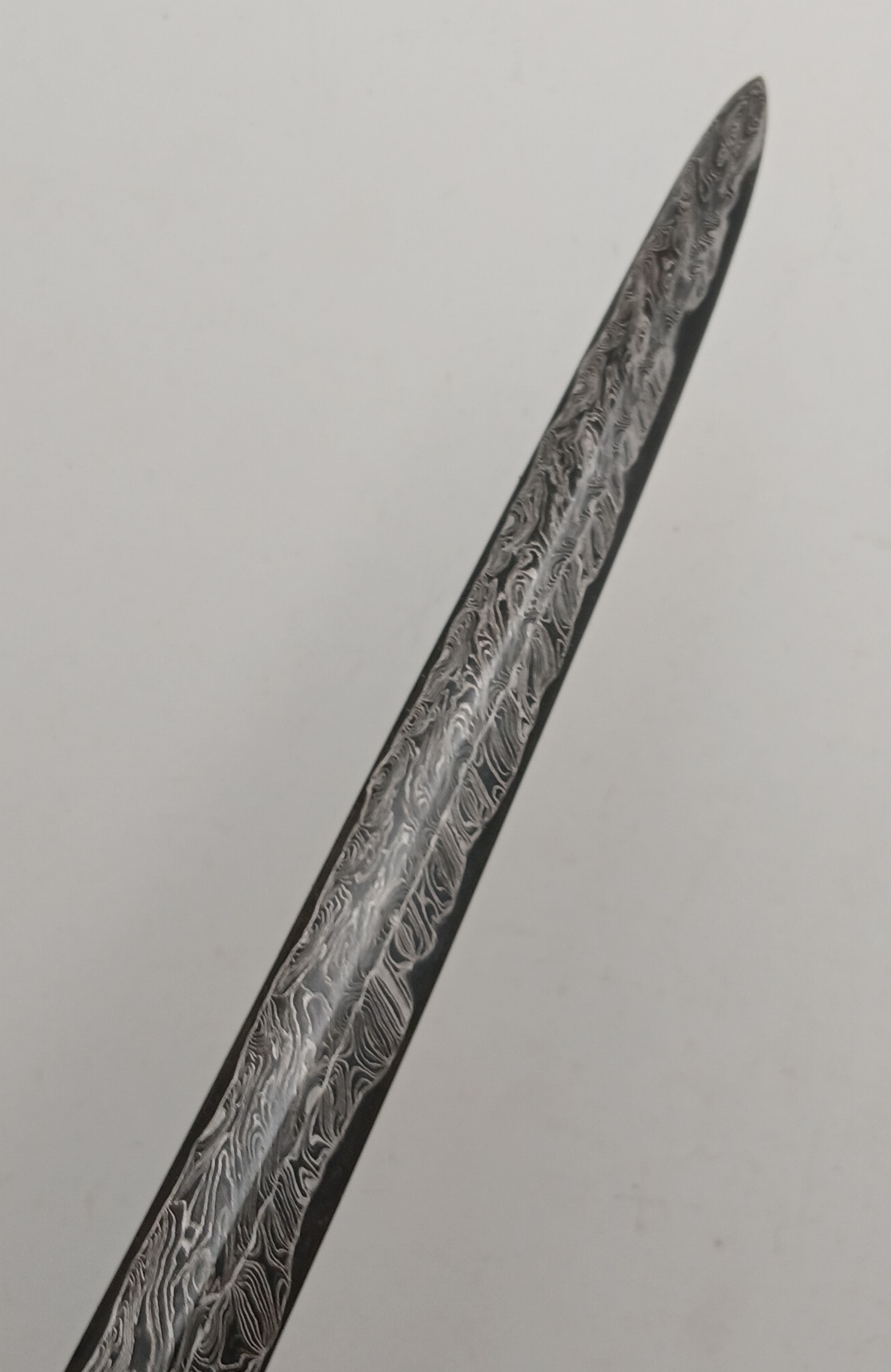 Keris Coteng Lurus Pandai Saras Pamor Kurisi