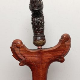 Keris Panjang Riau Tapak Kuda Pamor Kurisi