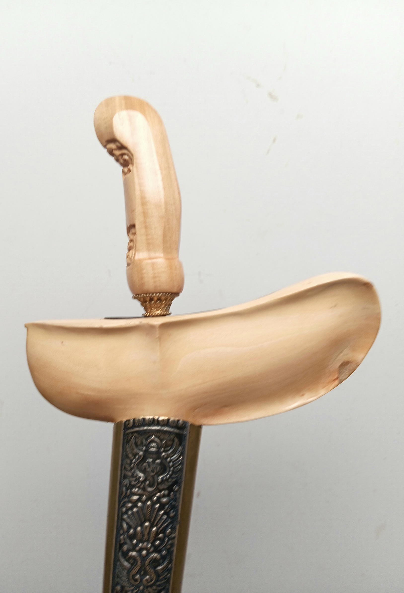 Keris Jawa Luk 3 Dhamar Murub Dwi Warna