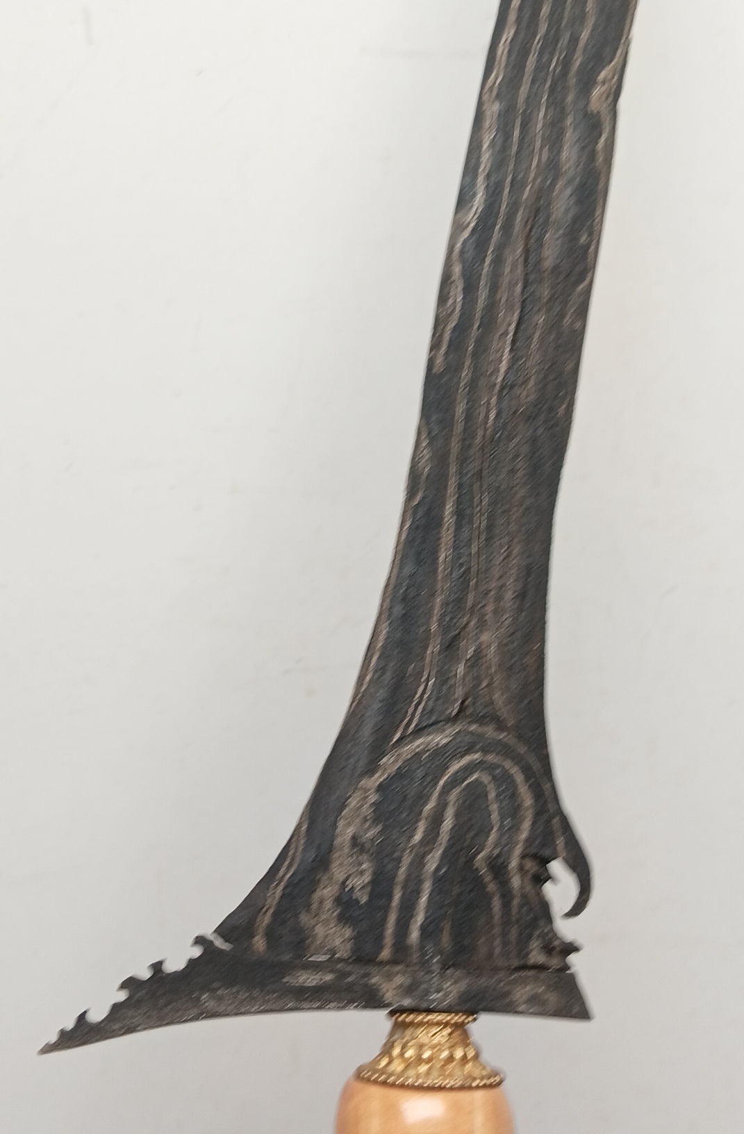 Keris Jawa Luk 3 Dhamar Murub Dwi Warna - Image 8