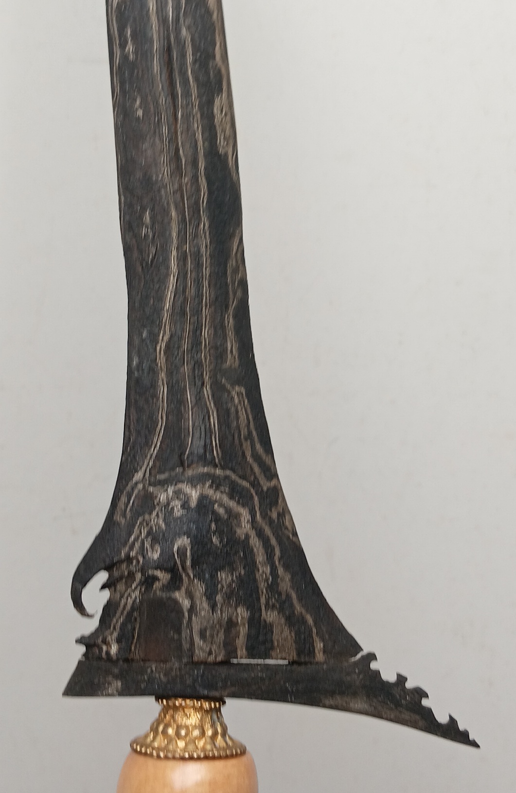 Keris Jawa Luk 3 Dhamar Murub Dwi Warna - Image 9
