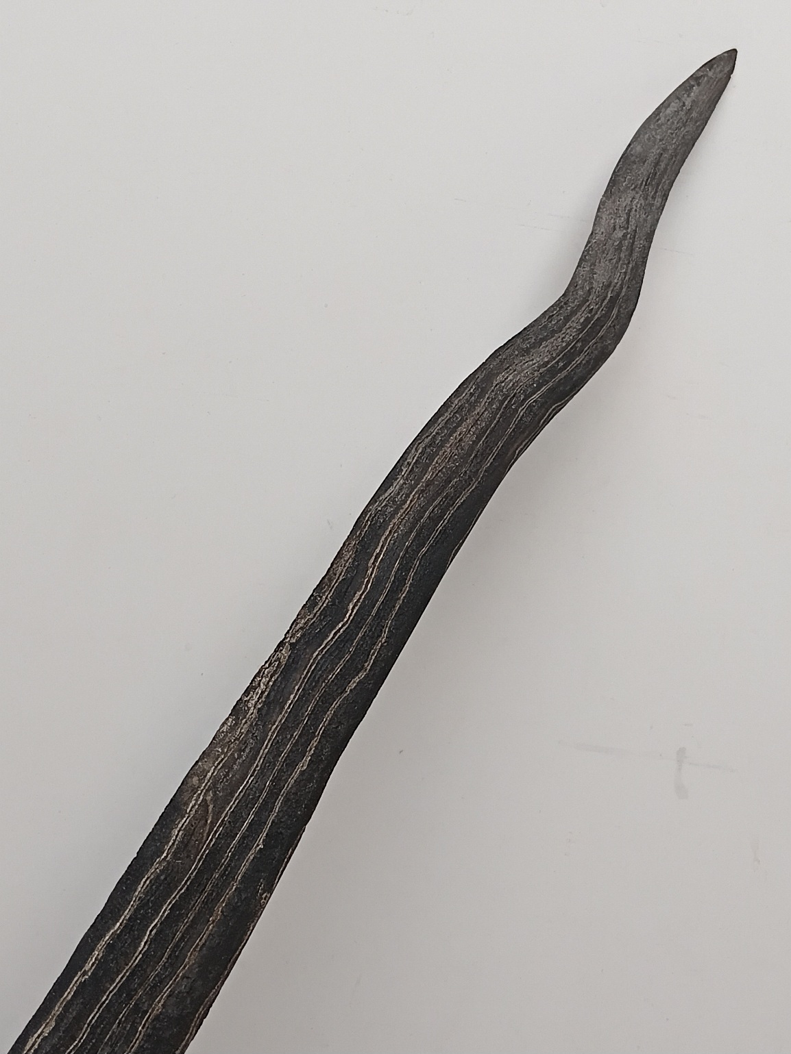Keris Jawa Luk 3 Dhamar Murub Dwi Warna - Image 11