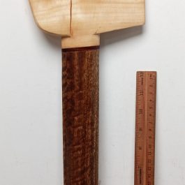 Keris Melayu Luk 5 Malela Tulang Bulat