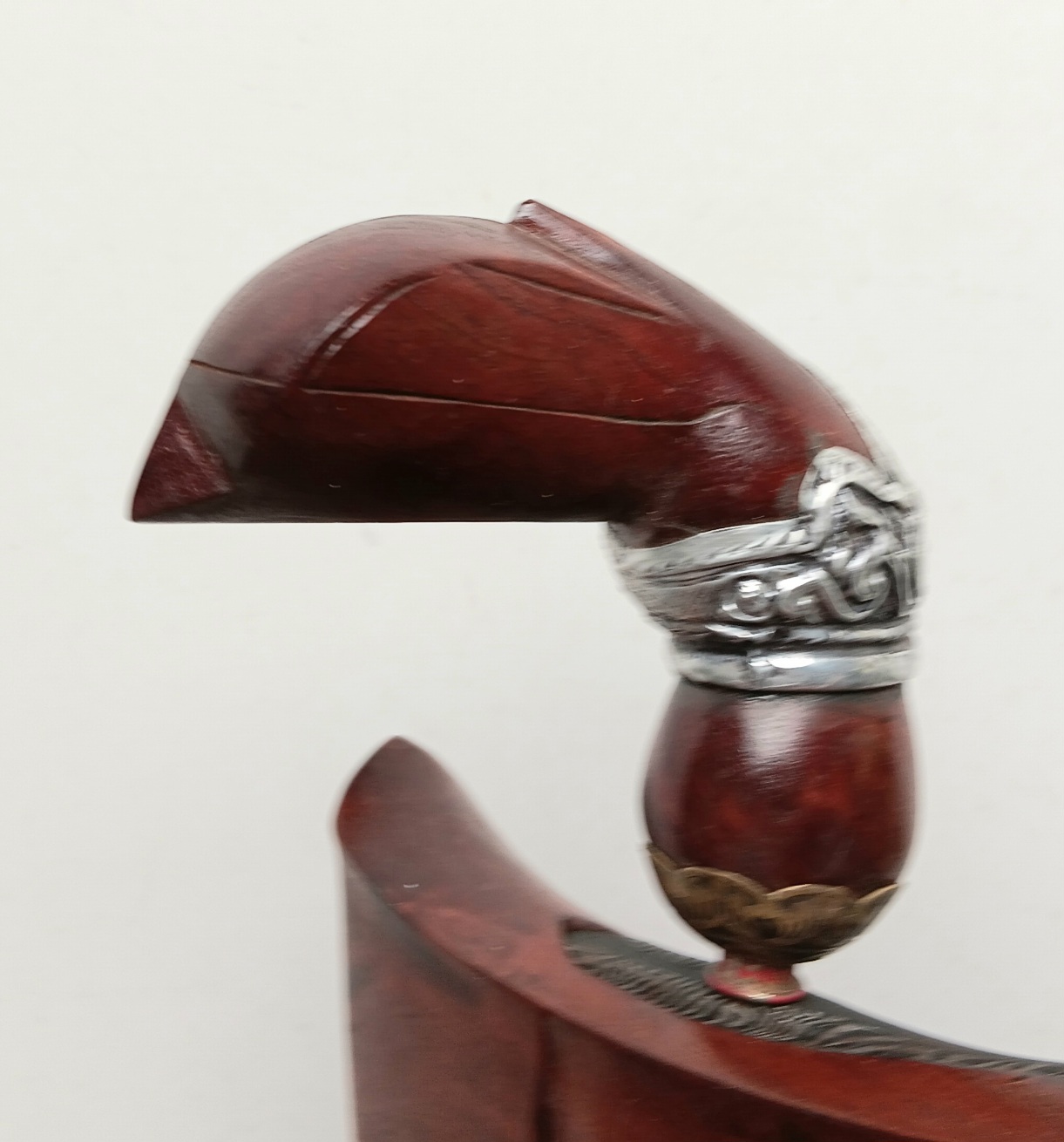 Keris Melayu Bugis Lurus Sepokal Bulu Ayam - Image 4