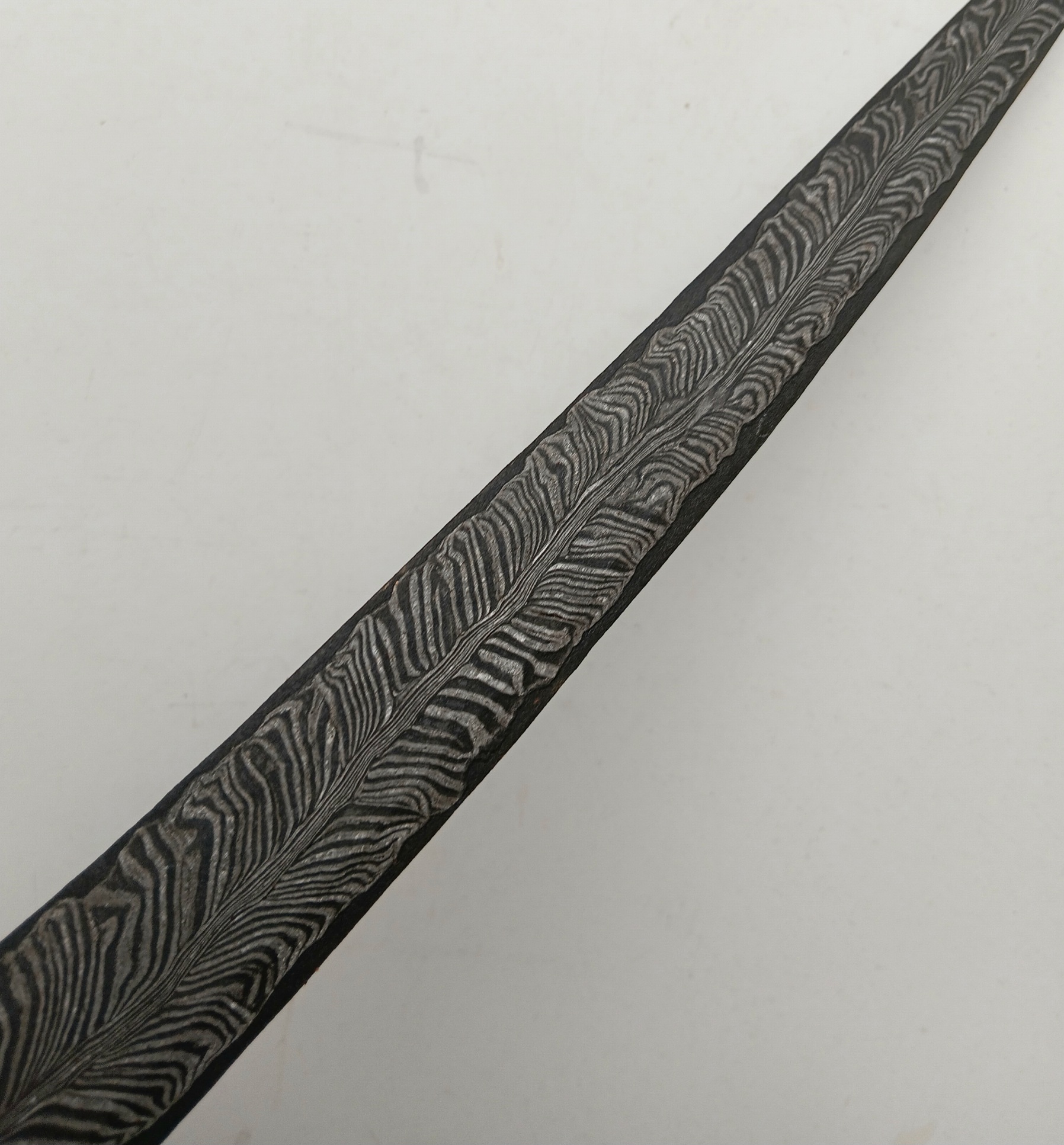 Keris Melayu Bugis Lurus Sepokal Bulu Ayam - Image 10
