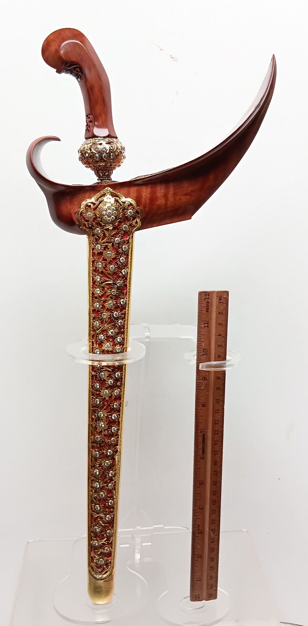 Keris Jawa Luk 13 Naga Sostro Dragon